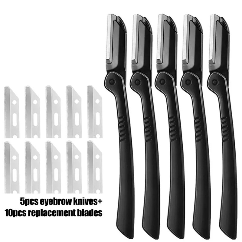 Men'S Grooming Eyebrow Shape - Kit professionale per la cura delle