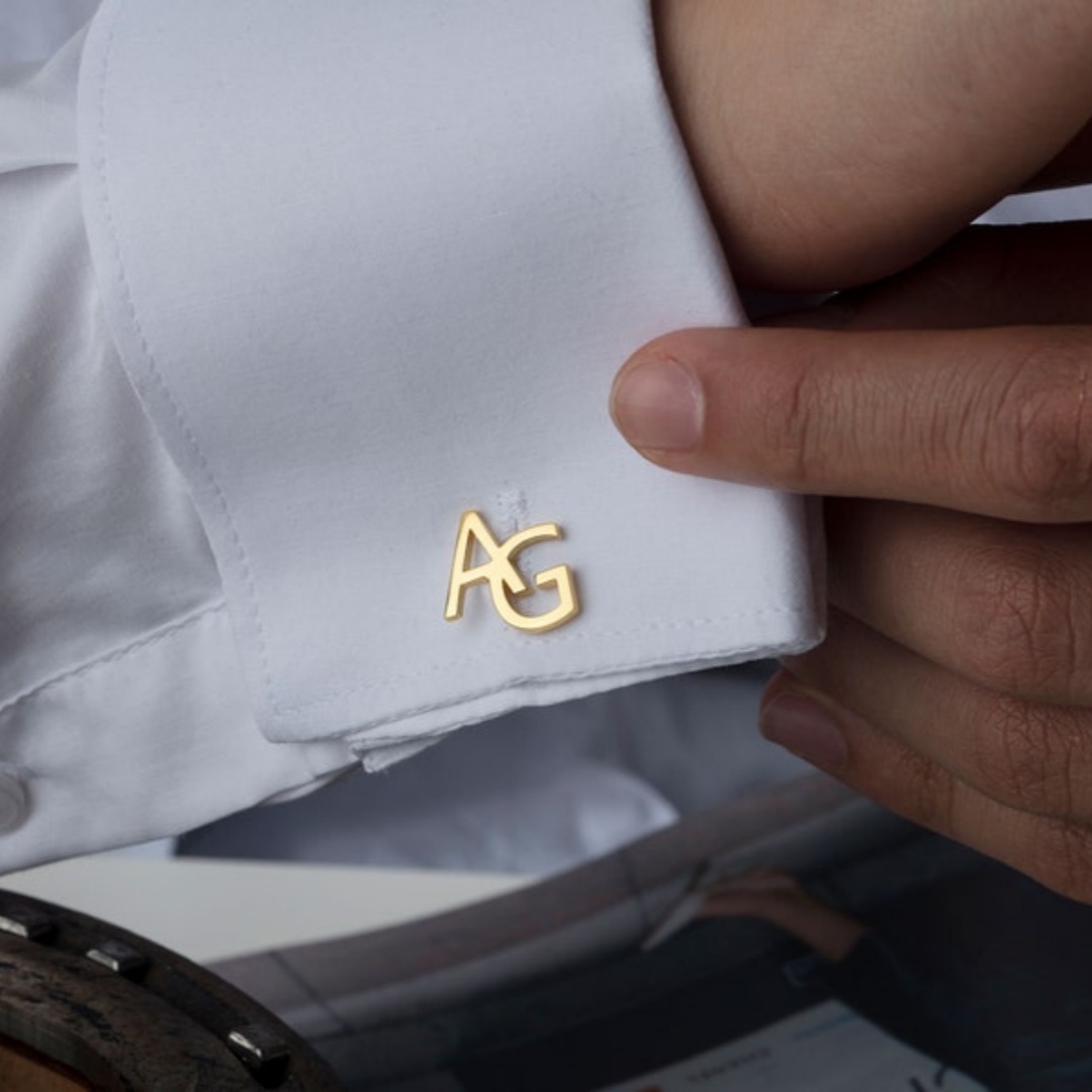 Men'S Grooming - Gemelli Personalizzati con Nome per Uomo,