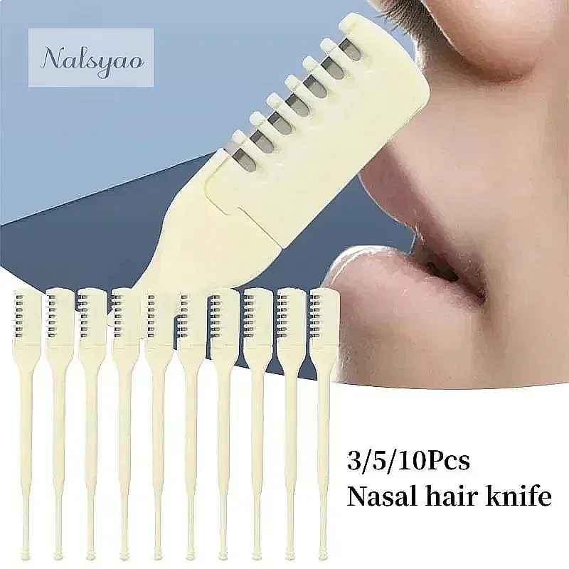 Men'S Grooming Eyebrow Shape - 360 ° Tagliacapelli Nasale Rotante per