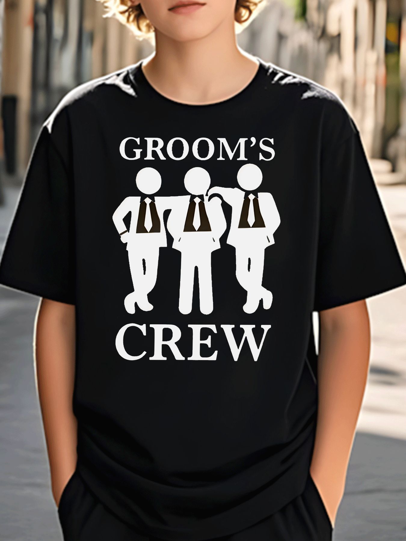 Men'S Grooming Trends - T-shirt in cotone a maniche corte