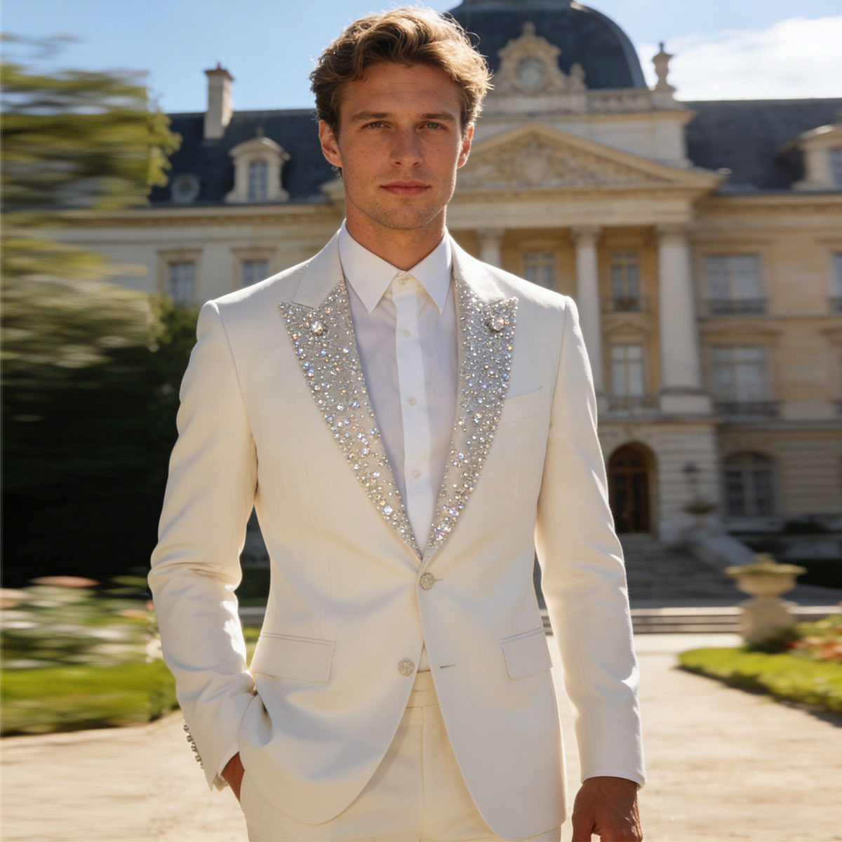 Men Grooming Outfit - Abiti da Uomo Personalizzati alla Moda,