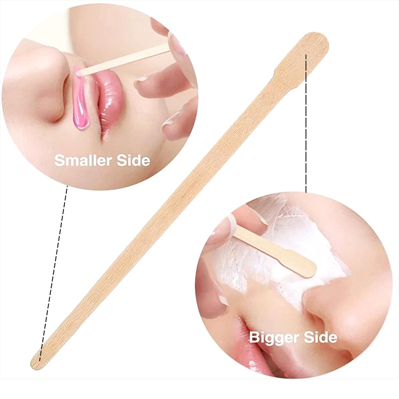 100 Pezzi Spatole per Depilazi - Hair Wax Stick recensione e prezzo