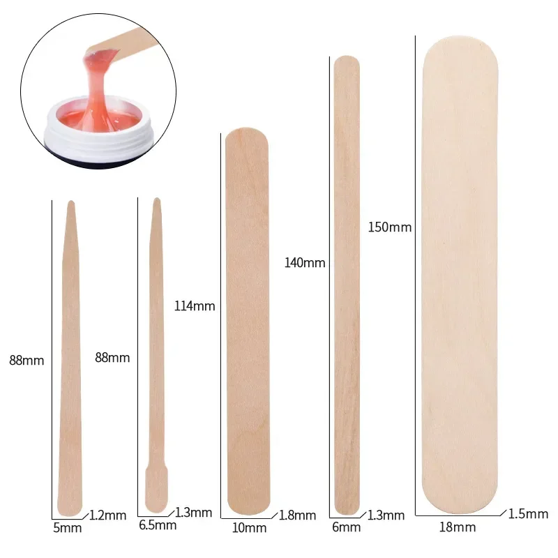 100 Pezzi Spatole per Bellezza - Hair Wax Stick recensione e prezzo