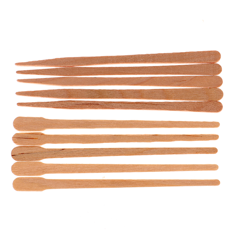 100 pezzi, bastoncini in legno - Hair Wax Stick recensione e prezzo