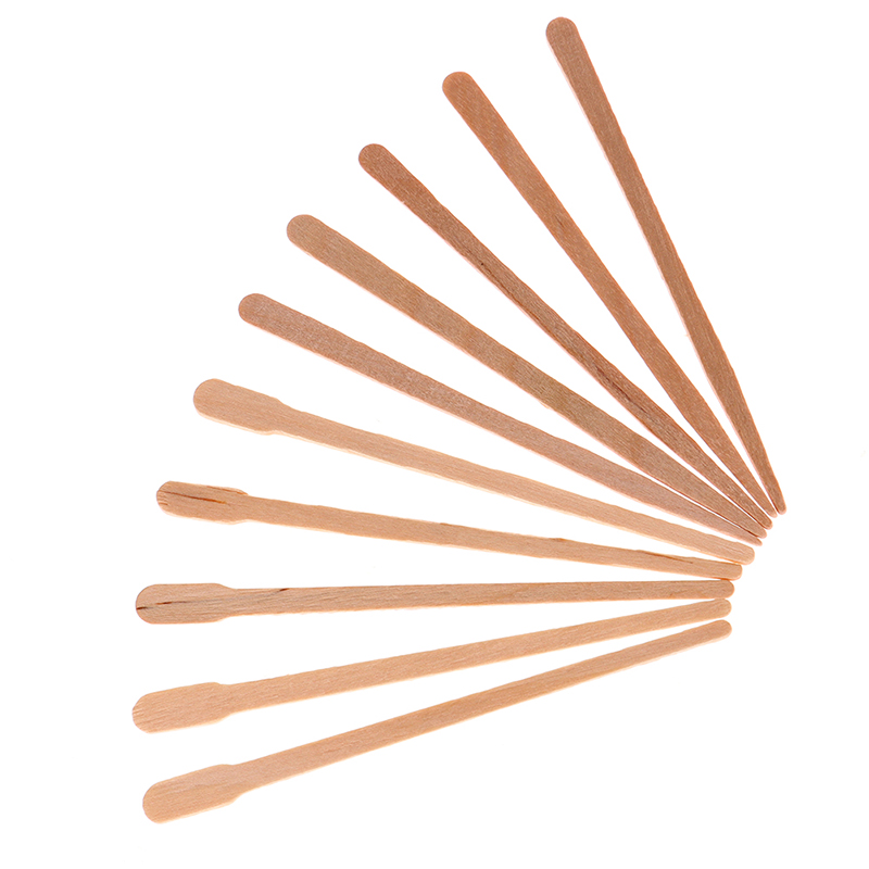 100 pezzi, bastoncini in legno - Hair Wax Stick recensione e prezzo
