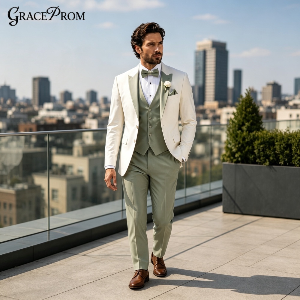Elegante Abito da Uomo con Ris - Men'S Grooming Trends recensione e prezzo