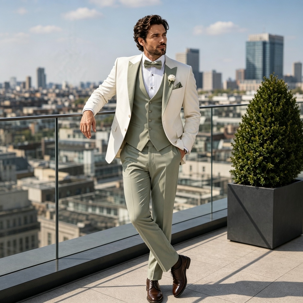 Elegante Abito da Uomo con Ris - Men'S Grooming Trends recensione e prezzo